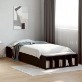 Cumpara ieftin Cadru de pat, negru, 90x200 cm, lemn prelucrat