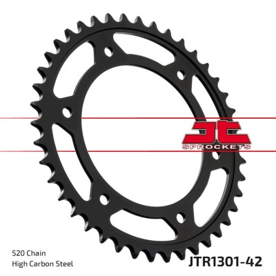 MBS Pinion spate Z42 520, negru, Cod Produs: JTR130142 foto
