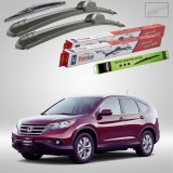 Cumpara ieftin Ștergătoare Honda CR-V Gen IV (RE/RM) SUV 2012-prezent | Set Față și Spate Flat &ndash; TeamCar&reg;