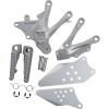 Set Suport Scarite Kawasaki Ninja ZX10R 2006-2010 Stanga Dreapta Aluminiu CNC Aderenta Maxima