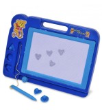 Tablita de scris sau desenat, magnetica,, Scrie-sterge&quot; cu accesorii, 30x20 cm, Albastru, JMB-BBL5757
