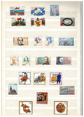 Berlin 1961-1990 - Colectie timbre neuzate in clasor foto
