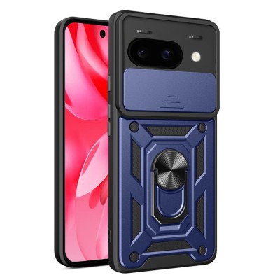 Husa Google Pixel 9a protectie camera Techsuit CamShield Series, albastru foto