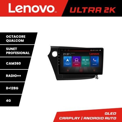 Navigatie Honda Insight 2009-2014 M-insight Octa Core Android Radio Bluetooth GPS WIFI/4G DSP 2K 8+128GB 360 To CarStore Technology