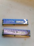 Cumpara ieftin memorie ram pc KINGSTON hyperX 8 gb ddr3 2 x 4 gb 1600 mhz , functionali