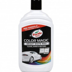 Solutie polish auto Turtle Wax Color Magic Plus Alb 500ml