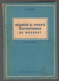 C10591 - MASURARI SI APARATE ELECTROTEHNICE DE MASURAT - V.S. POPOV