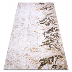Covor acril DIZAYN 123 bej / galben, 160x230 cm