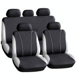 Cumpara ieftin Huse Scaune Auto Universale Gri Carguard - Set Complet Poliester Compatibil Airbag - Protectie Interior Auto
