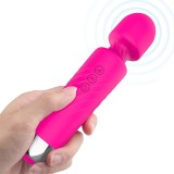 Vibrator femei Masaj Magic Wand 20 Moduri Vibratii+8 Intensitati de Viteza ROZ