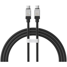 Cablu alimentare si date Baseus, Fast Charging Data Cable pt. smartphone, USB Type-C (T) la USB Type-C (T), E-marker, 100W, 1m, negru