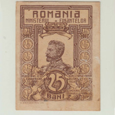 ROMANIA - 25 BANI 1917 FERDINAND I , B1.127