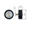 GATES T36322 DriveAlign&reg; Rola ghidare/conducere, curea transmisie