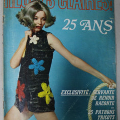 HEURES CLAIRES , MENSUEL PUBLIE PAR L 'UNION DES FEMMES FRANCAISES , No. 58 , 1969, MODA , SPECTACOLE , MONDENITATI