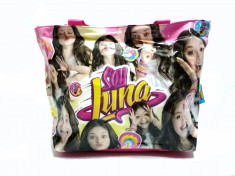 Geanta plaja , Disney SOY LUNA, 31x33x13.5 cm foto