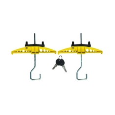 Set 2 suporturi universale pentru fixare scara auto pe bare transversale