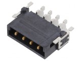 Conector PCB-PCB tată 4 pini 2,54mm Har-flex Power