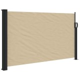 Cumpara ieftin Copertina laterala retractabila, bej, 120x500 cm