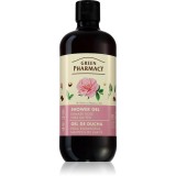 Green Pharmacy Damask Rose &amp; Shea Butter Shower Gel gel de duș mătăsos 500 ml