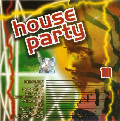 CD House Party 10, original foto