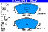 ATE 13.0460-2857.2 set placute frana,frana disc