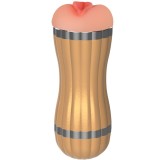Armony-Bevis Dublu Masturbator Vagin si Gură fără Vibrație