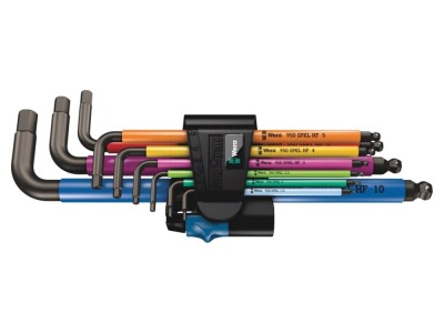 Set chei imbus Hex-Plus sferic 9 bucăți foto
