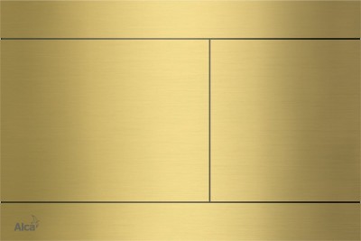 Clapeta de Actionare Alcaplast FLAT-FUN-BRASS foto