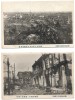 Lot 4 - 2 carti postale necirculate Yokohama 1923 dupa cutremur, Necirculata, Printata