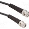 Cablu BNC tată drept 1m 50&Omega; AMPHENOL RF