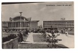 CPIB 24887 CARTE POSTALA - CONSTANTA - VEDERE DIN PIATA GARII, RPR, CIRCULATA, 1963, STAMPILE