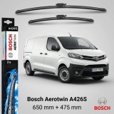 Cumpara ieftin Ștergătoare Toyota Proace Van MDZ din 02.2016 | Bosch Aerotwin A426S 650/475 mm