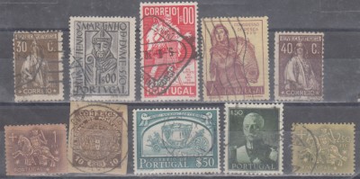 M2 - R1 10 - TIMBRE FOARTE VECHI - PORTUGALIA SI COLONII foto