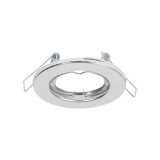 Rama spot Italian Pluton GU10 81X65mm, crom, Metsan
