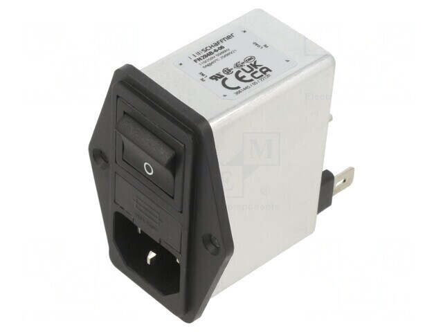 Conector Alimentare AC Soclu Tată 6A 250VAC C14