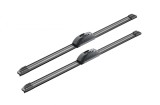 Stergator parbriz Bosch Aerotwin Retrofit, plat, 530mm/530mm, universal, cauciuc/grafit, negru