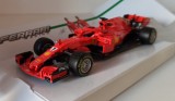 Macheta Ferrari SF71H Kimi Raikkonen Formula 1 2018 - Bburago 1/43 F1, 1:43