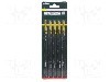 Panza de fierastrau - set, pentru ferastrau electric, lemn, plastic, material otel de scule, METABO - 623603000