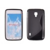 Husa Silicon S-Line Neagra pentru LG L7 II (L7 2 / P710) Protectie Telefon