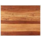 Blat masa lemn masiv acacia 70x90 cm, 25-27mm, maro miere vidaXL - Reconditioneaza-ti masa!