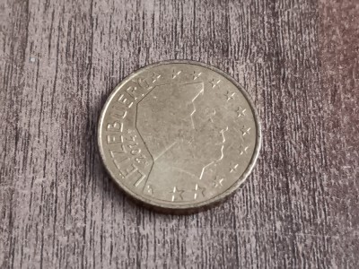 C50 - Moneda foarte veche - 50 euro centi - Luxemburg - 2014 foto