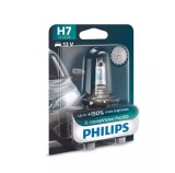 Bec auto cu halogen pentru far H7 12V 55W PX26D Philips X-tremeVision Pro150 1500lm, 3400K, 1 buc. 12972XVPB1