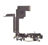 Flex Incarcare iPhone 15 Pro, Natural Titanium, Mufa Alimentare, Piese Schimb Telefon