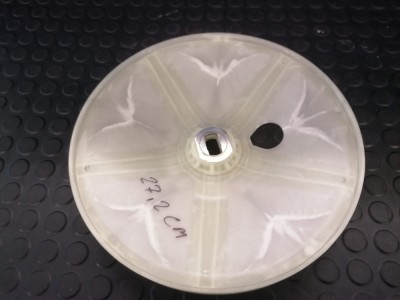 Fulie plastic , volanta masina de spalat AEG serie 7000, diametru 27.2 cm / R25 foto