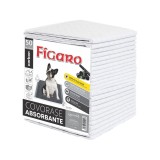 COVOR ABSORBANT PENTRU CAINI FIGARO CARBON 60x60CM (50BUC BAX)