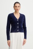 Morgan cardigan culoarea bleumarin, MCLEMI