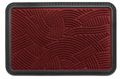 COVORAS INTR TEXTIL+CAUCIUC 40X60CM,ROSU foto
