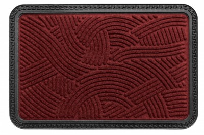 COVORAS INTR TEXTIL+CAUCIUC 40X60CM,ROSU foto