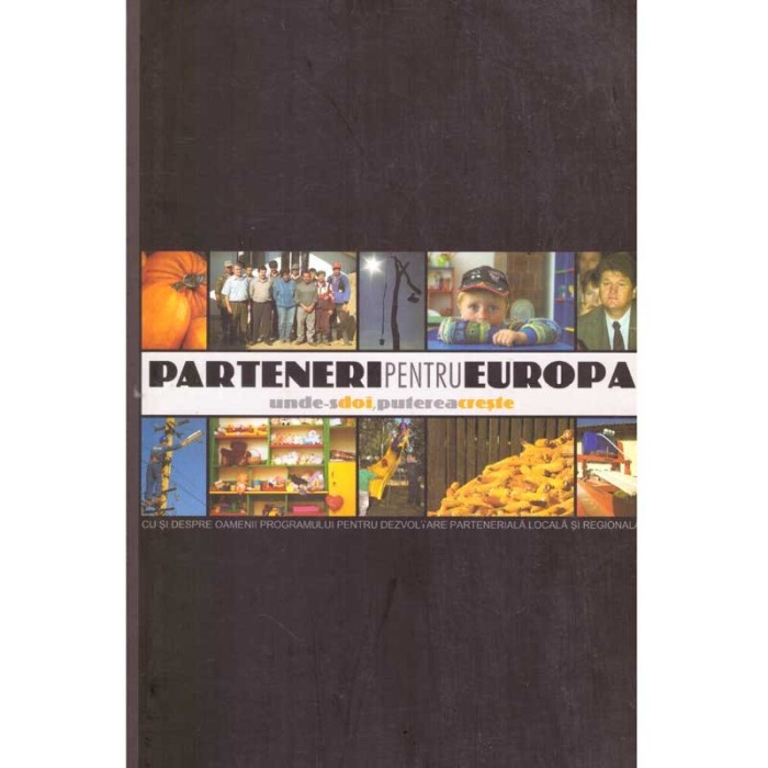 - Parteneri pentru Europa. Unde-s doi, puterea creste. Cu si despre