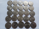 SUA-Lot 25 monede diferite- Quarter dollar-25 centi, America de Nord
